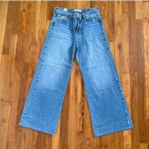 Mavi Mid-Rise Loose Wide Leg Jeans